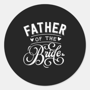 Sticker Rond Père De La Mariée _2