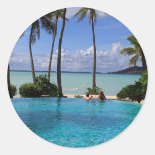 Sticker Rond Perfct Infinity groupement on Vanilla Islande