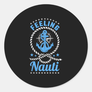 Sticker Rond performance nautique pour hommes ressenti