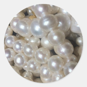 Sticker Rond Perle