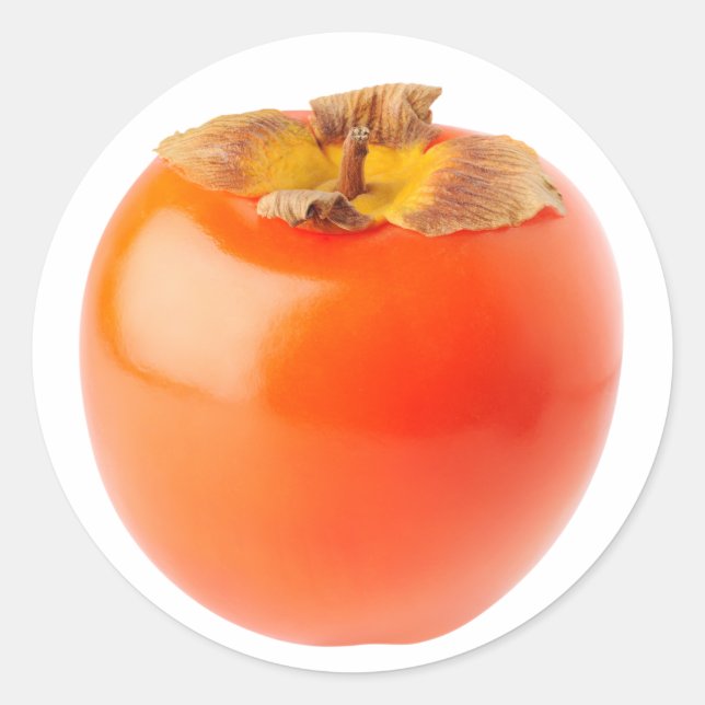 Sticker Rond Persimmon (Devant)