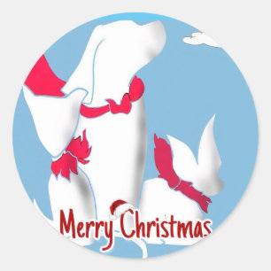 Sticker Rond Pet Love par Sommer Hamilton