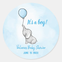 Petit baby shower éléphant