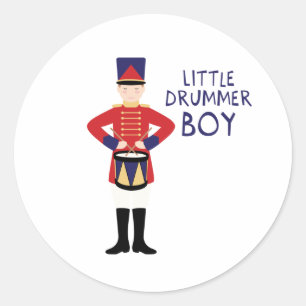 Sticker Rond Petit Batteur