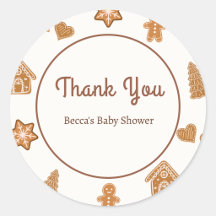 Petit Cookie Gingerbread Baby Shower