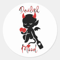 Petit Diable Méchant Amour Pagaie "Humeur Diaboliq