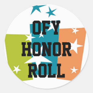 Sticker Rond Petit pain d'honneur d'OFY petit