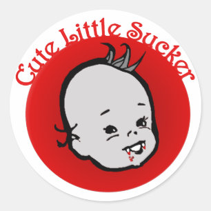 Sticker Rond Petit surgeon mignon