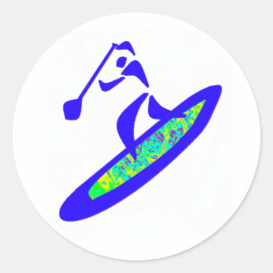 STICKER ROND PETITE GORGÉE AVEC LA CANNELURE