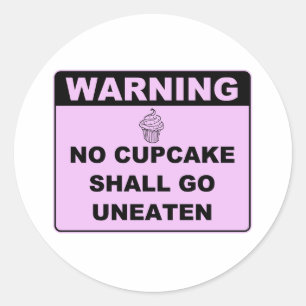 Sticker Rond Petits gâteaux !