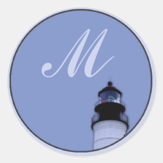 Sticker Rond Phare