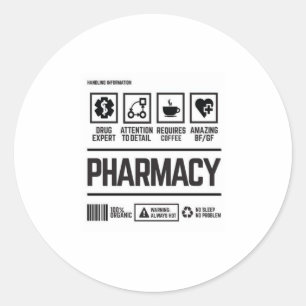 Sticker Rond pharmacie