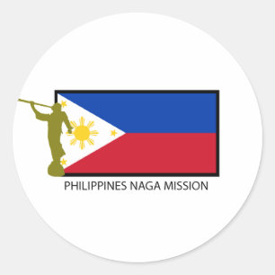 STICKER ROND PHILIPPINES NAGA MISSION LDS CTR