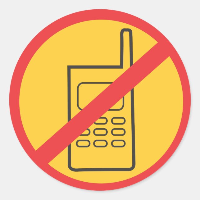 Sticker Rond Phone (Devant)