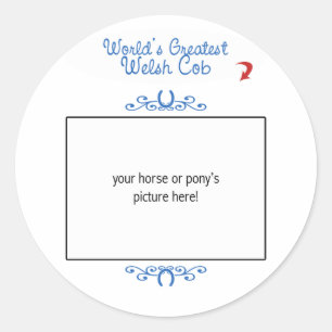Sticker Rond Photo faite sur commande ! Le plus grand épi de