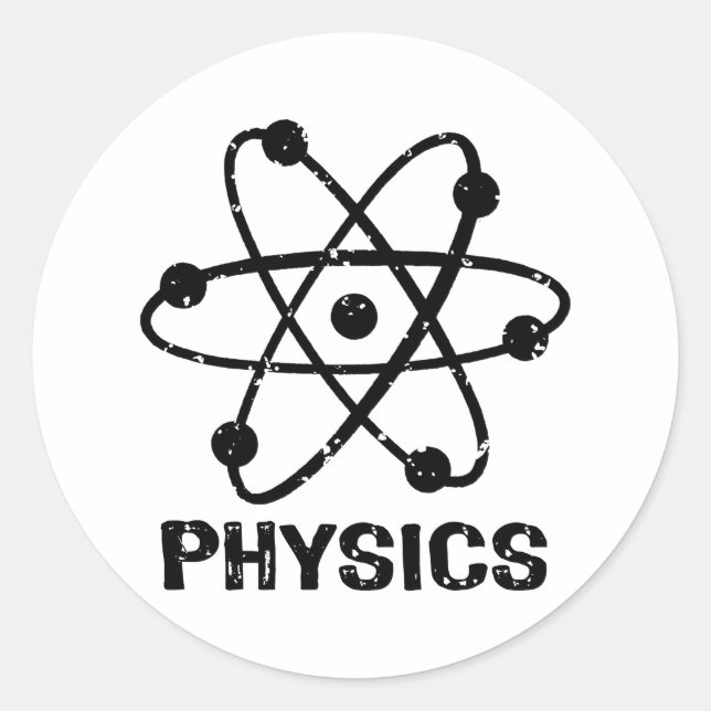 Sticker Rond Physique (Devant)