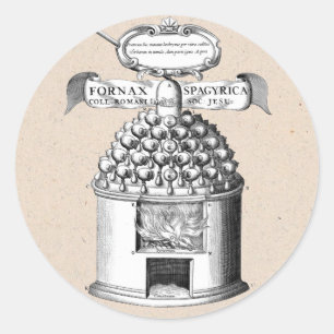 Sticker Rond Phytothérapie Spagyric