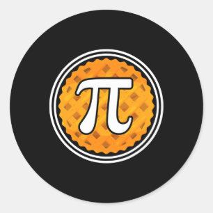 Sticker Rond Pi Pie Day Conception Pour Les Étudiants En Mathém