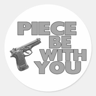Sticker Rond Piece Sois avec toi