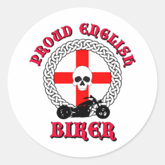Sticker Rond Pier Vélo Anglais