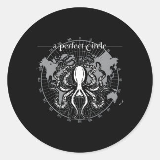 Sticker Rond Pieuvre ronde parfaite