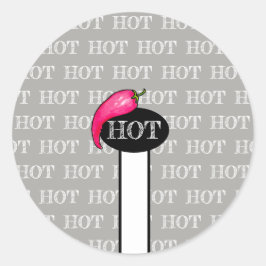 Sticker Rond Piment