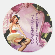 Pin Up Girl Cosmetologist Peintre de maquillage de