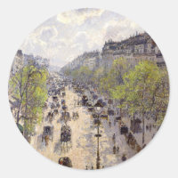 Pissarro - Boulevard Montmartre, Printemps