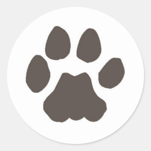 Sticker Rond Piste de cougar
