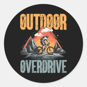 Sticker Rond Piste de VTT Outdoor Overdrive