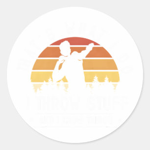 Sticker Rond Piste Et Jeu De Champ