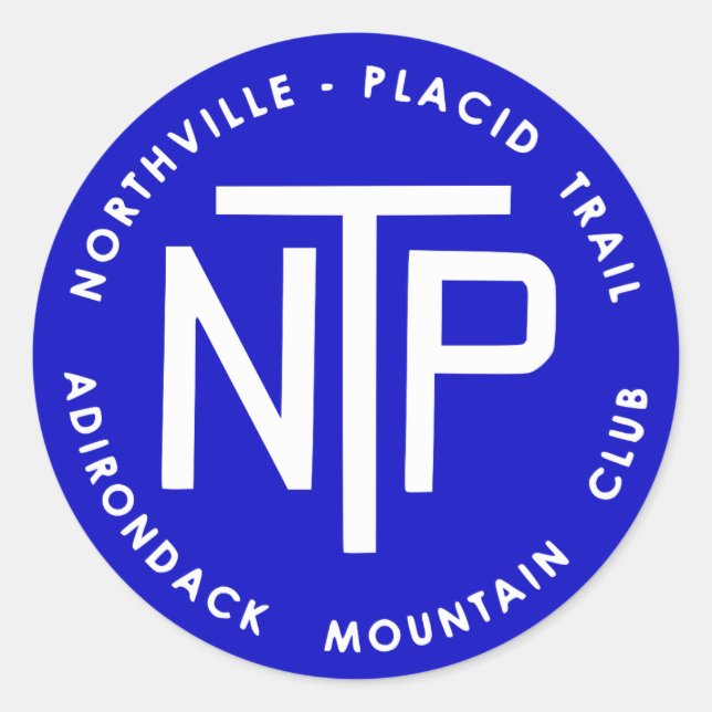 Sticker Rond Piste Northville-Placid (Devant)