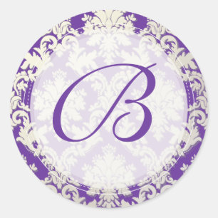 Sticker Rond PixDezine do-it-yourself monogramme+couleur/La Pal