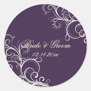 Sticker Rond PixDezines do-it-yourself mariage couleur/perles d