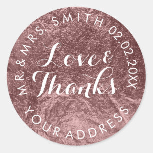 Sticker Rond PixDezines FAUX FOIL, BRONZE