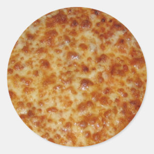 Sticker Rond Pizza au fromage
