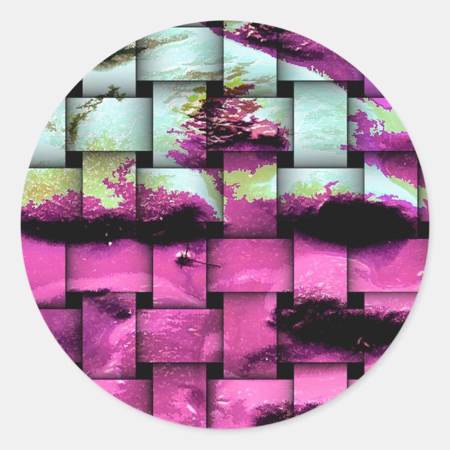 STICKER ROND PLAGE (Devant)