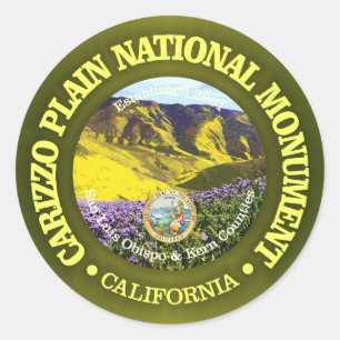 Sticker Rond Plain Carrizo (NM)