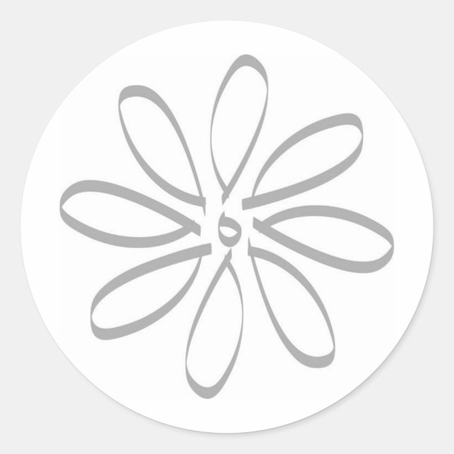 Sticker Rond Plan Daisy (Devant)