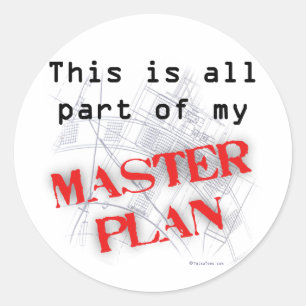 Sticker Rond Plan directeur