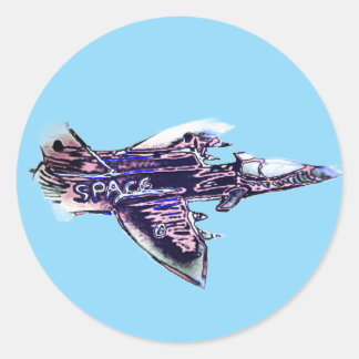 Sticker Rond Plan spatial