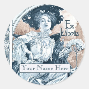 Sticker Rond Plaque