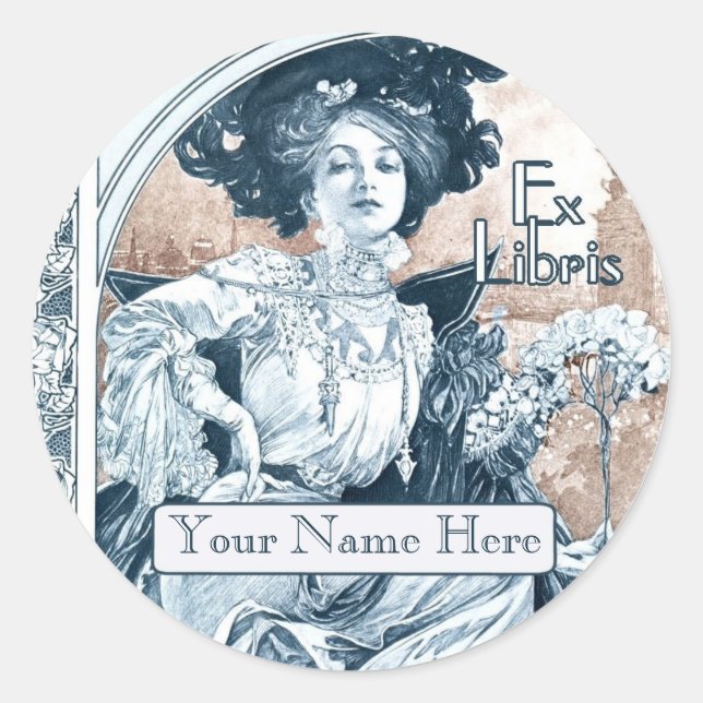 Sticker Rond Plaque (Devant)