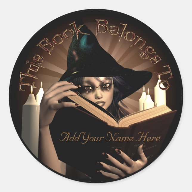 Sticker Rond Plaque de cuisine (Devant)