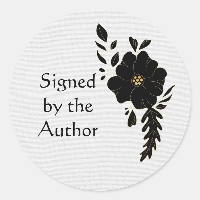 Sticker Rond Plaque rose noir à effet texturé (Devant)