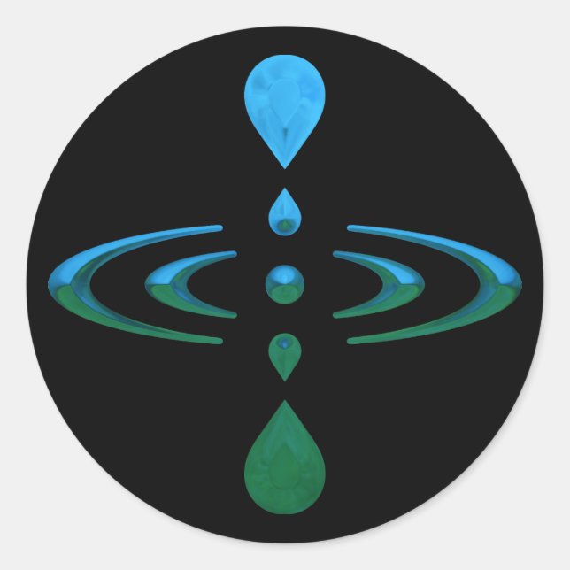 Sticker Rond Pleine conscience (Devant)