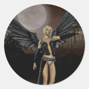 Sticker Rond Pleine lune (Stickers)