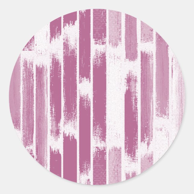 Sticker Rond Pluie de couleurs 6 (Devant)