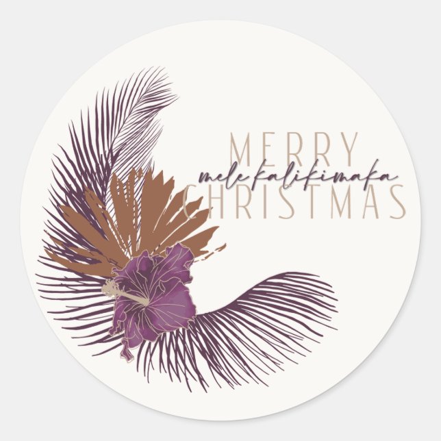Sticker Rond Plum de courge de Mele, Plum de Sucre (Devant)