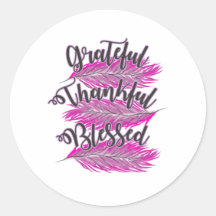 plumes roses reconnaissants bénis